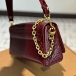 Louis Vuitton Twist West Bag Epi Bordeaux 23Cm M24603 - Image 4