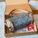 Louis Vuitton Side Trunk MM Bag Denim Grey 23Cm M13285 - Image 5