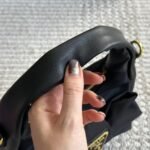 Prada Re Nylon And Nappa Leather Mini Bag With Bow Black 20Cm 1Bc241 Rp0C F0002 V Oxo - Image 5