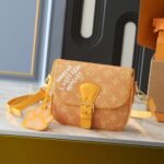 Louis Vuitton Montsouris Messenger Monogram Yellow 20Cm M12694 - Image 2