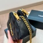 Saint Laurent Mini Becky Double Zip Bag Black 20Cm - Image 4