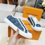 Louis Vuitton Lv Lagoon Sneaker Denim Blue 1Agyg4 - Image 6