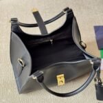 Prada Medium Leather Tote Bag Black 32Cm - Image 4