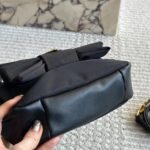 Prada Re Nylon And Nappa Leather Mini Bag With Bow Black 20Cm 1Bc241 Rp0C F0002 V Oxo - Image 6