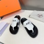 Hermes Empire Sandal Blanc H221074Z 90350 - Image 3