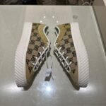 Gucci Gg Sneaker Beige Ebony 738992 Fabqa 9796 - Image 3