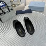 Prada Brushed Leather Mules Black 1S825N 055 F0002 F 015 - Image 3