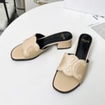 Celine Clemence Mule In Beige - Image 5