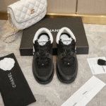 Chanel Low Trainer Sneaker Black - Image 4