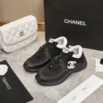 Chanel Low Trainer Sneaker Black - Image 3