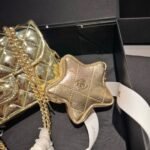 Chanel Mini Flap Bag Star Coin Purse Yellow Gold 20Cm As4646 B14873 Nt671 - Image 9
