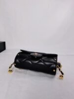 Chanel Lipstick Bag With Chain Ghw Black 15Cm - Image 4