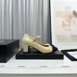 Chanel Mary Janes Beige G45118 - Image 8