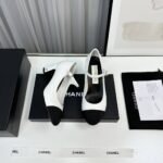 Chanel Mary Janes White G45118 - Image 5