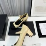 Chanel Mary Janes Beige G45118 - Image 6
