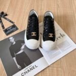 Chanel Women’S Sneaker Cc Trainers In Black - Image 3