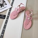 Chanel Sandals Pink G45258 X01000 Ns099 - Image 3