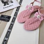 Chanel Sandals Pink G45258 X01000 Ns099 - Image 6