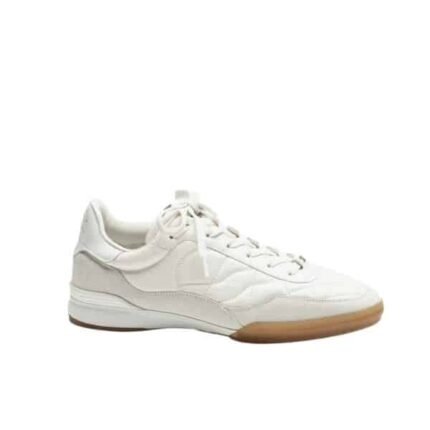 Chanel Sneaker Calfskin Suede White G45335 B14497 Ns308