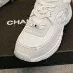 Chanel Cc Suede White G33745 Y52846 0G975 - Image 4