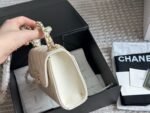 Chanel Clutch Bag With Chain In White 15Cm Ap3237 B10307 10601 - Image 7