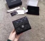 Chanel Classic Small Flap Wallet Black 12Cm Ap0231 Y01295 C3906 - Image 6
