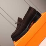 Hermes Icone Loafer Brown H242908Zaf7390 - Image 8