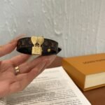 Louis Vuitton Lock Me In Love Bracelet Monogram Brown M4264Z - Image 4