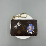 Louis Vuitton Key Pouch Monogram Blue Frost 12Cm M15341 - Image 2