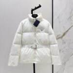 Prada Loden Down Jacket White - Image 2