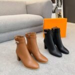 Hermes Saint Germain Ankle Boot Black H182102Z 02360 - Image 6