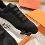 Hermes Bouncing Sneaker Black And Blue H232173Z 03355 - Image 9