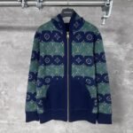 Louis Vuitton Monogram Double Face Reversible Hoodie Dark Night Blue 1Aijz7 - Image 2