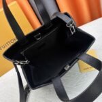 Louis Vuitton Mini Shopper Tote Black 25Cm M27017 - Image 10