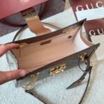 Gucci Padlock Small Shoulder Bag Brown Gg Supreme 25Cm 498156 Khnkg 8534 - Image 8