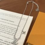 Louis Vuitton Lv Iconic Enamel Necklace Silver M02751 - Image 2