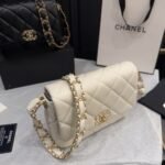 Chanel Mini Flap Bag And Gold Hardware Light Beige 20Cm - Image 5
