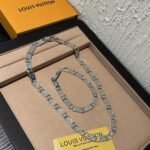 Louis Vuitton Monogram Tied Up Bracelet Silver M0921M - Image 8