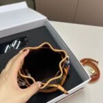 Gift Set: Louis Vuitton Nano Noé Bag Monogram Brown With Card Wallet And My Monogram Light Cat Eye Glasses - Image 8