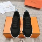 Hermes Bouncing Sneaker Black And Blue H232173Z 03355 - Image 3