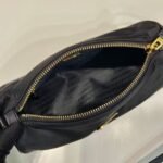 Prada Re Nylon Pouch Black 22Cm 1Ne058 2C05 F0002 - Image 6