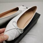 Chanel Ballet Flats White - Image 7