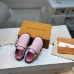 Louis Vuitton Lv Cosy Comfort Mule Pink 1Agvo9 - Image 9