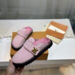 Louis Vuitton Lv Cosy Comfort Mule Pink 1Agvo9 - Image 5