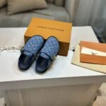 Louis Vuitton Lv Cosy Comfort Mule Blue 1Agvoo - Image 6