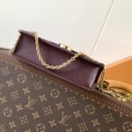 [Super Vip 1:1] Louis Vuitton Wallet On Chain Rosy Grenat Red 19Cm M25814 - Image 5