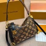 Louis Vuitton Side Trunk MM Monogram Canvas Brown 23Cm M27036 - Image 4