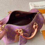 Louis Vuitton Speedy P9 Bandouliere Purple 35Cm - Image 7