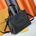 Louis Vuitton Mini Shopper Tote Black 25Cm M27017 - Image 3