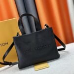 Louis Vuitton Mini Shopper Tote Black 25Cm M27017 - Image 2